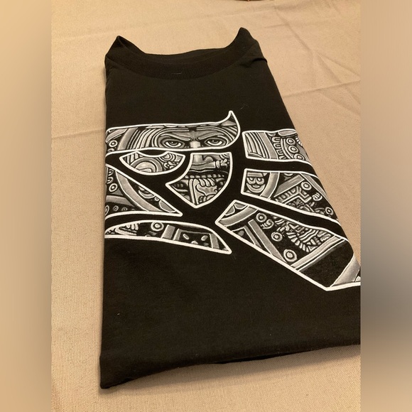 Aztec Calendar Graphic T-Shirt - Picture 2 of 5